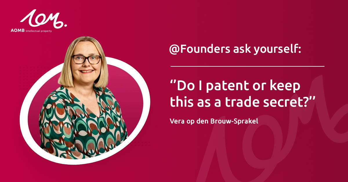 Founders Trade secret or patent